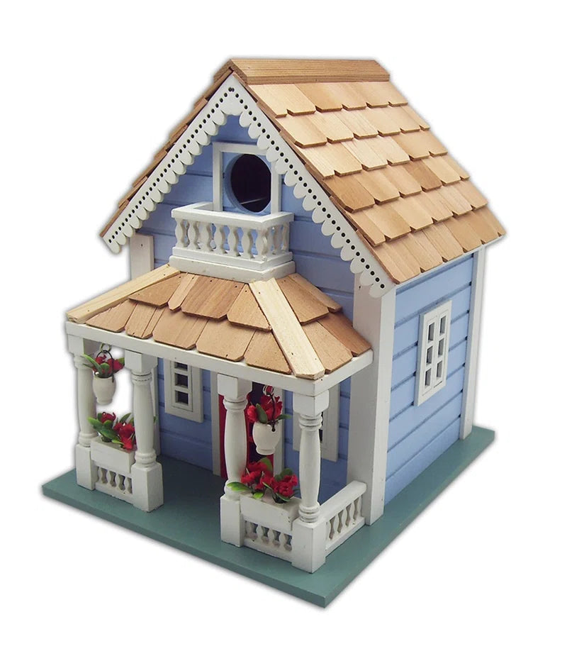 Fledging Series Orleans Cottage 9.75 in X 7.5 in X 9 in Birdhouse