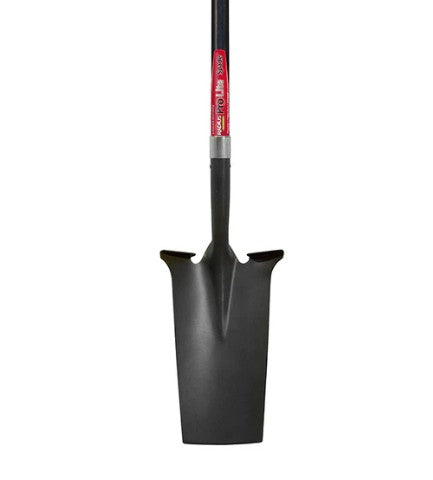 25111 Pro-Lite Ergonomic Carbon Steel Spade, Red