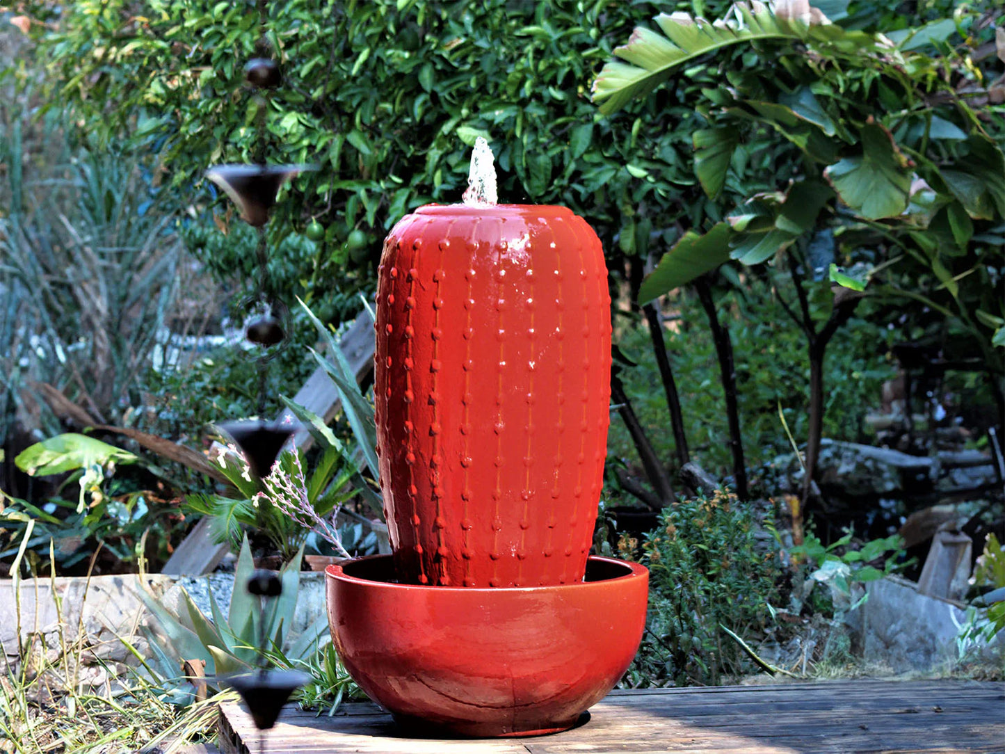 Diamond Jar Fountain by Plantatorem