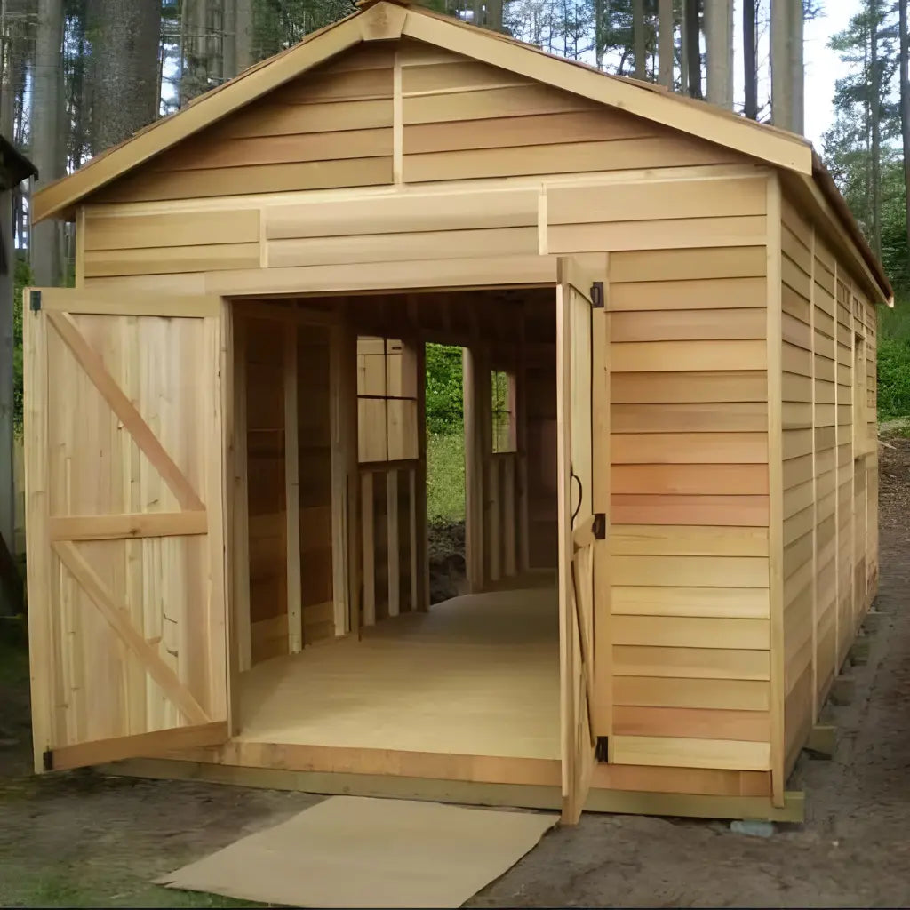 Boathouse Canoe & Kayak Storage Shed Kit