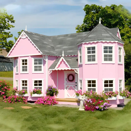Sara'S Victorian Mansion Playhouse Kit