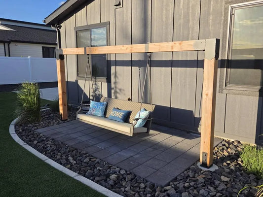 DIY Swing & Chair Hanger Framing Kit: Swing/Lumber Not Included.