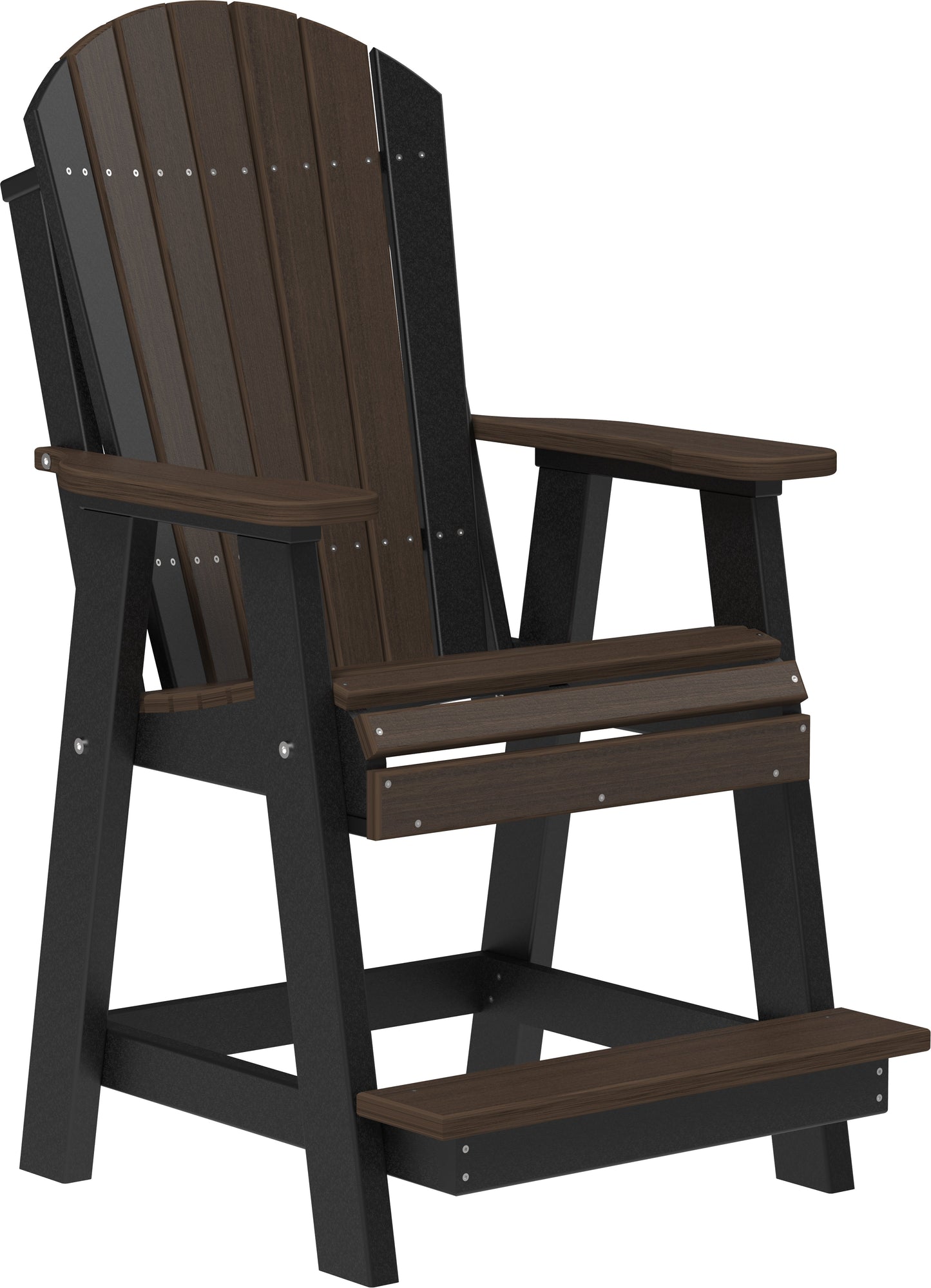Counter Height Adirondack Balcony Chair