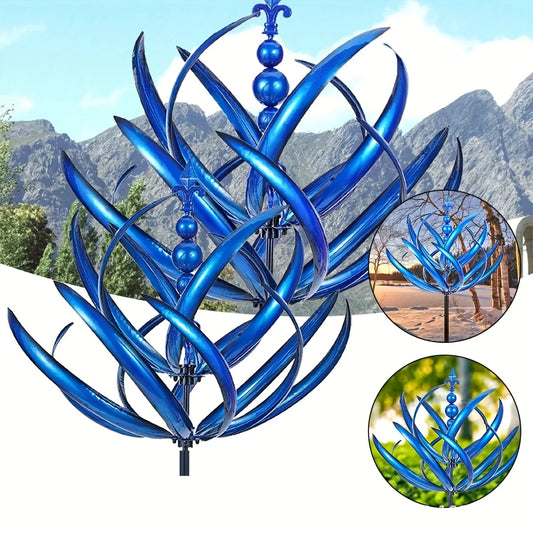 Wind Spinner Rotator Iron Garden Decoration