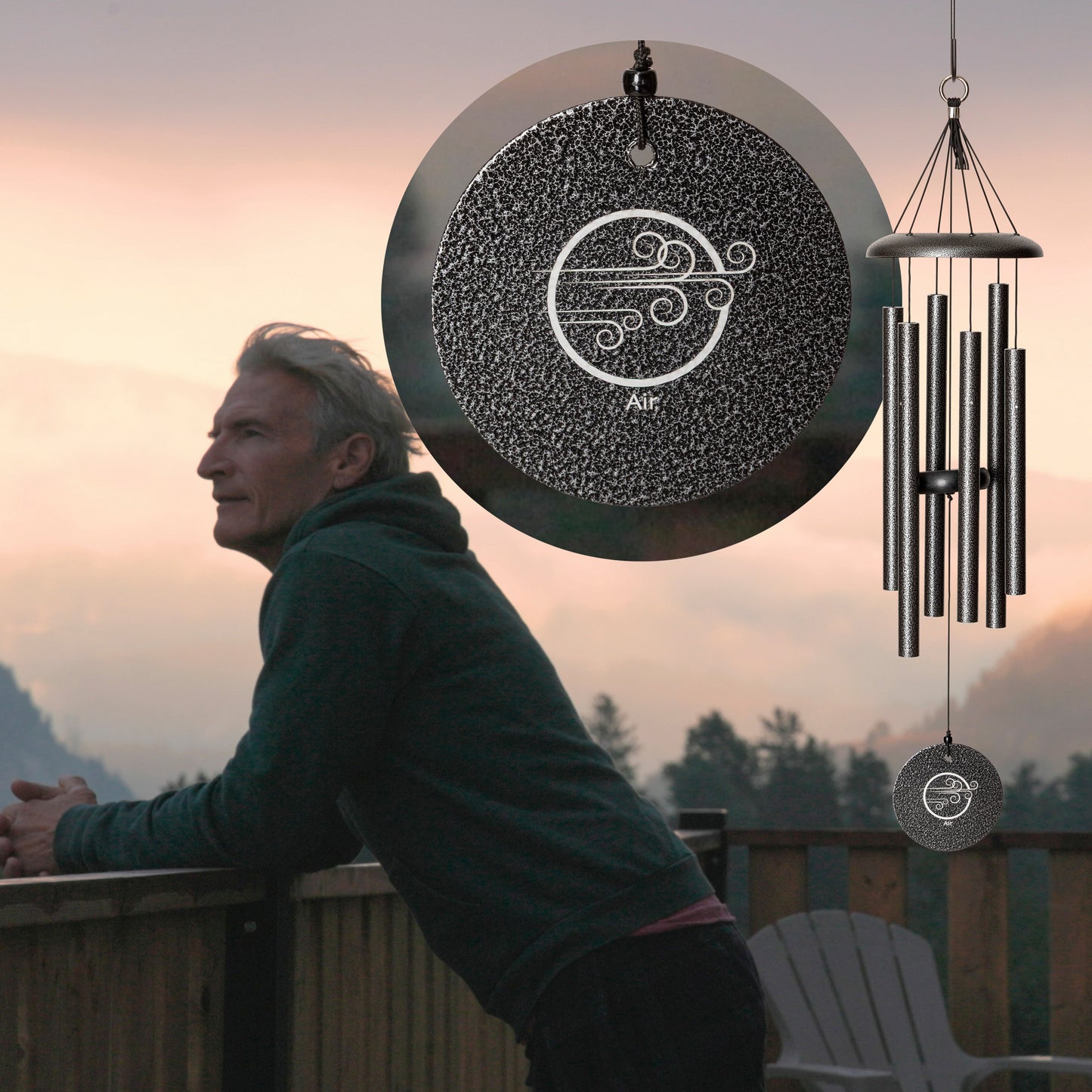Corinthian Bells® Air Element 27-Inch Wind Chime