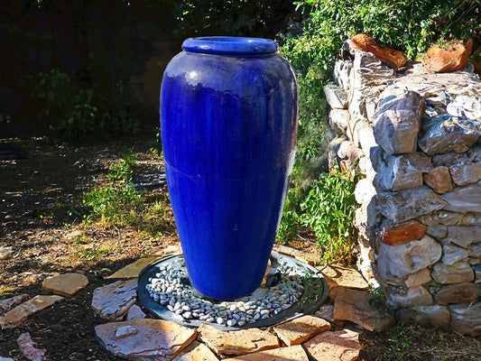 Tall Jar Fountain by Plantatorem