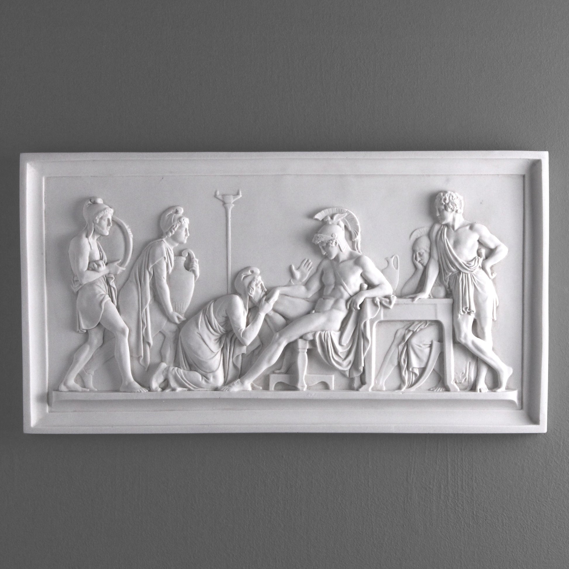 Priam Begging Achilles Bas-Relief