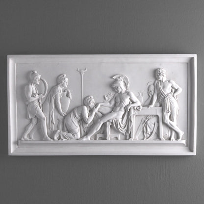 Priam Begging Achilles Bas-Relief