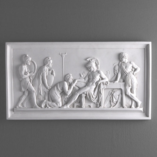 Priam Begging Achilles Bas-Relief