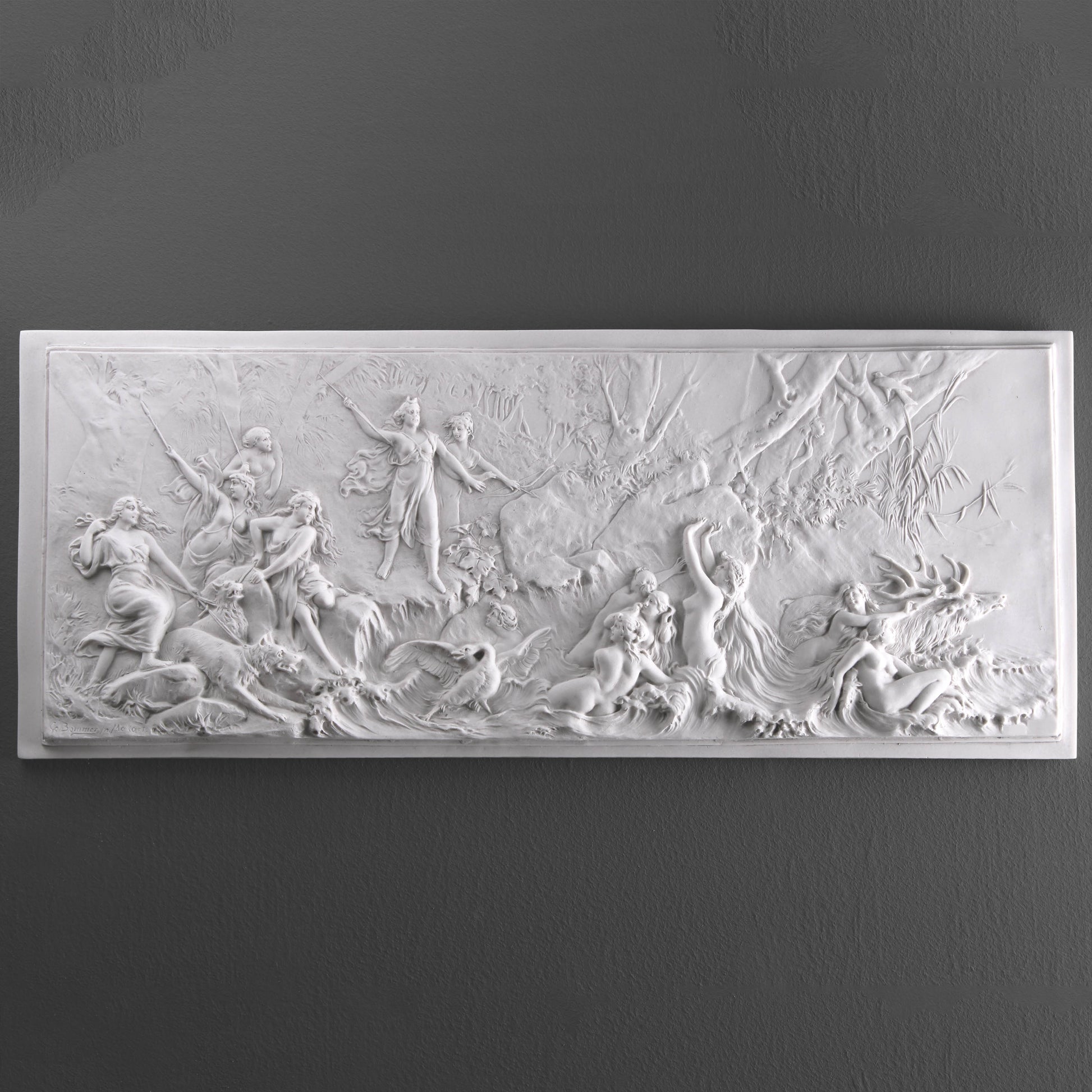 Diana Hunting Bas-Relief