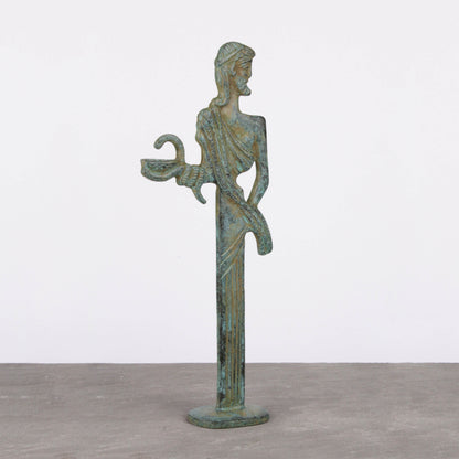 Asclepius Statue Bronze - God of Medicine