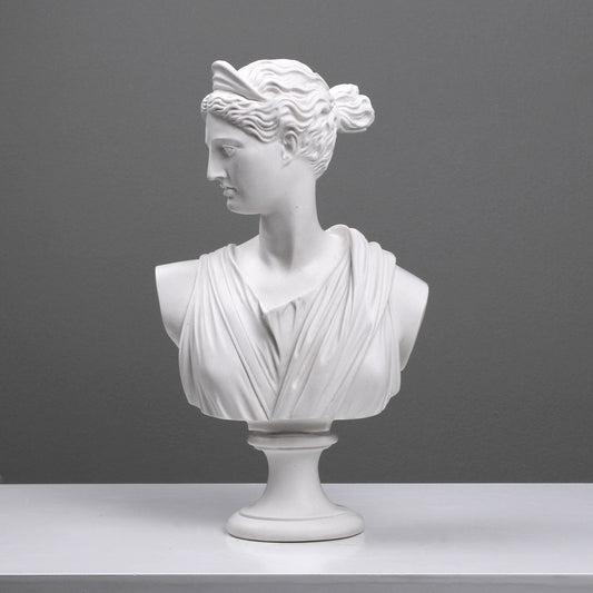Diana Bust Statue (Greek Goddess Sculpture)