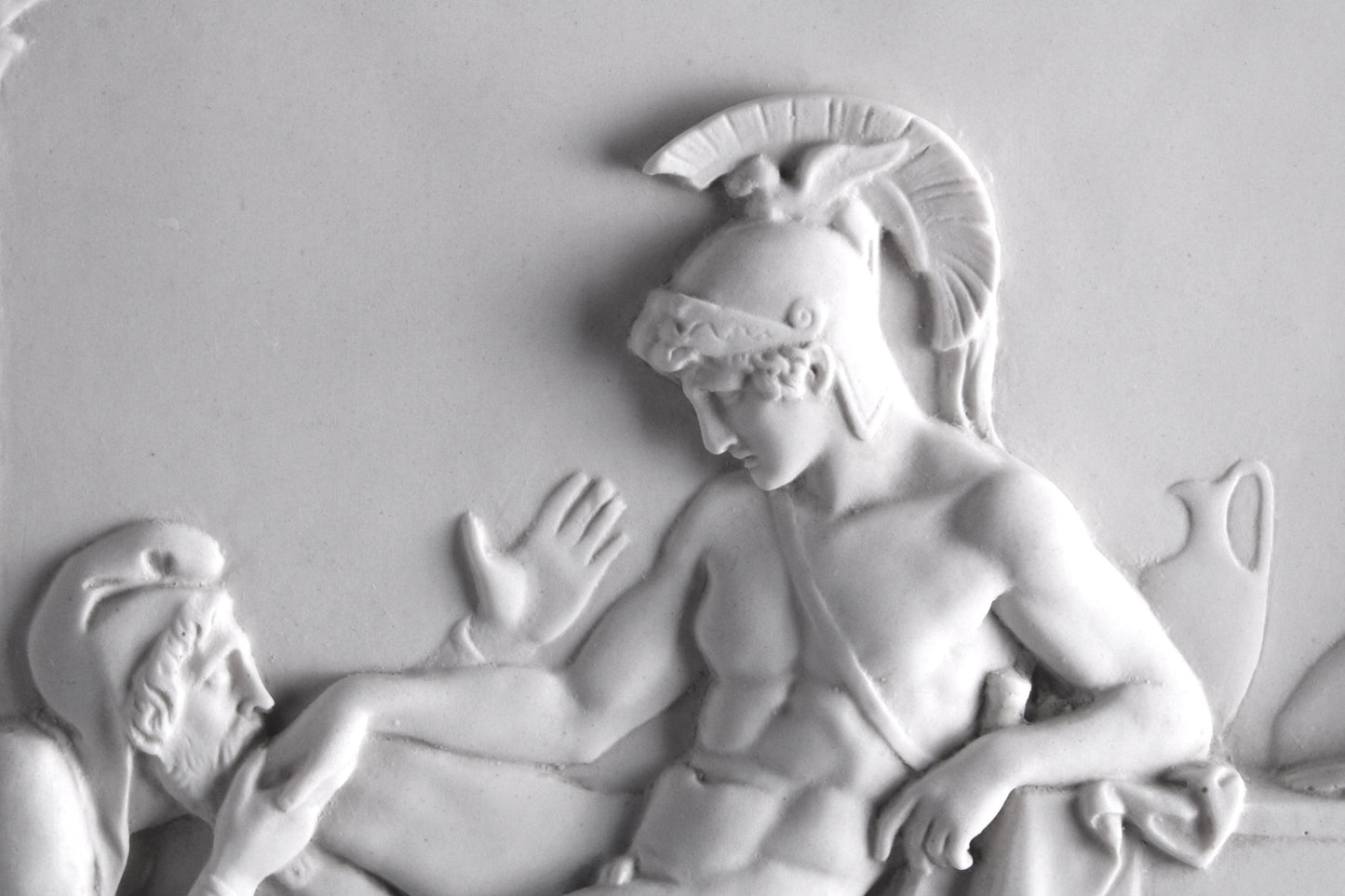 Priam Begging Achilles Bas-Relief