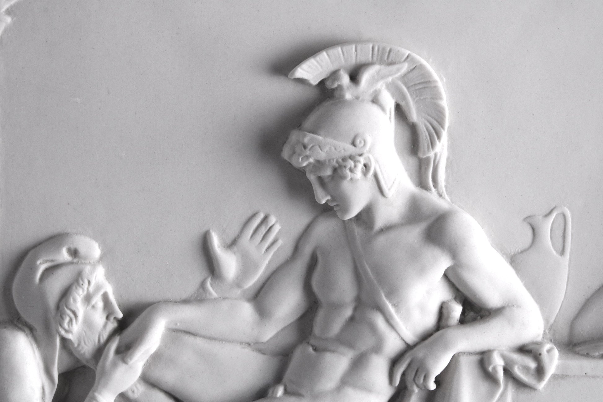Priam Begging Achilles Bas-Relief