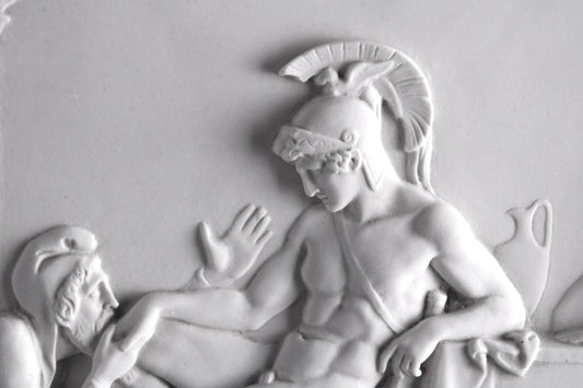 Priam Begging Achilles Bas-Relief