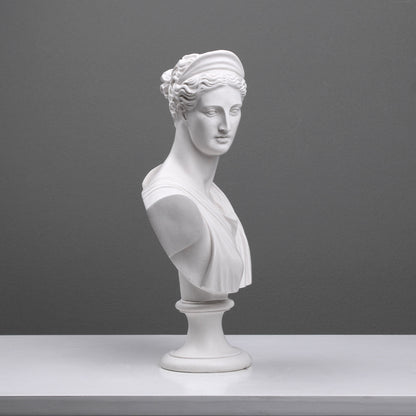 Diana Bust Statue (Greek Goddess Sculpture)