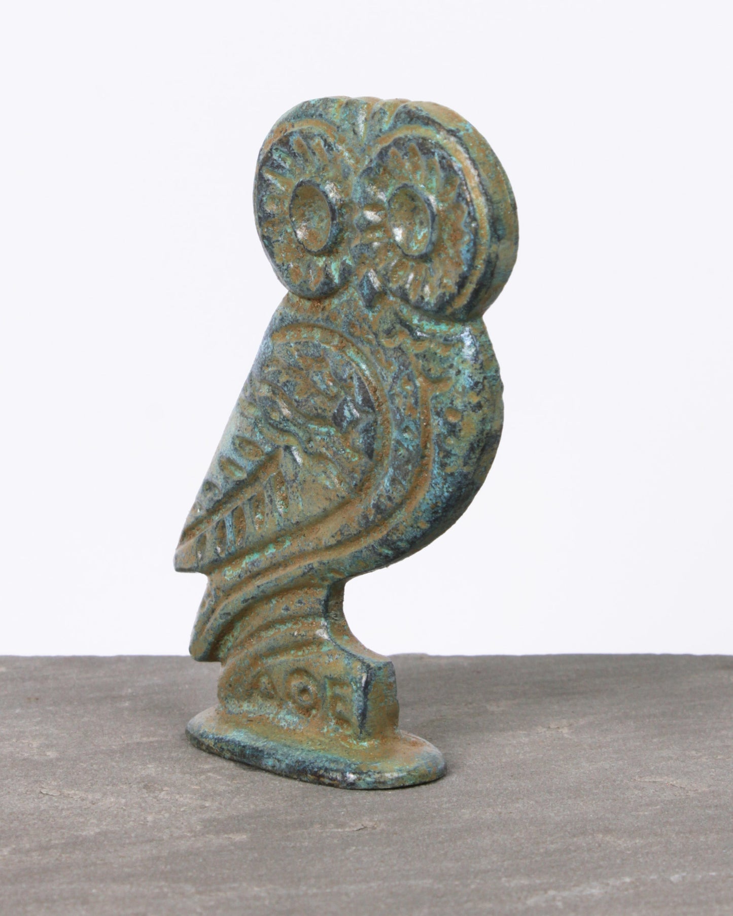 Owl of Athena Bronze Statue (Small)