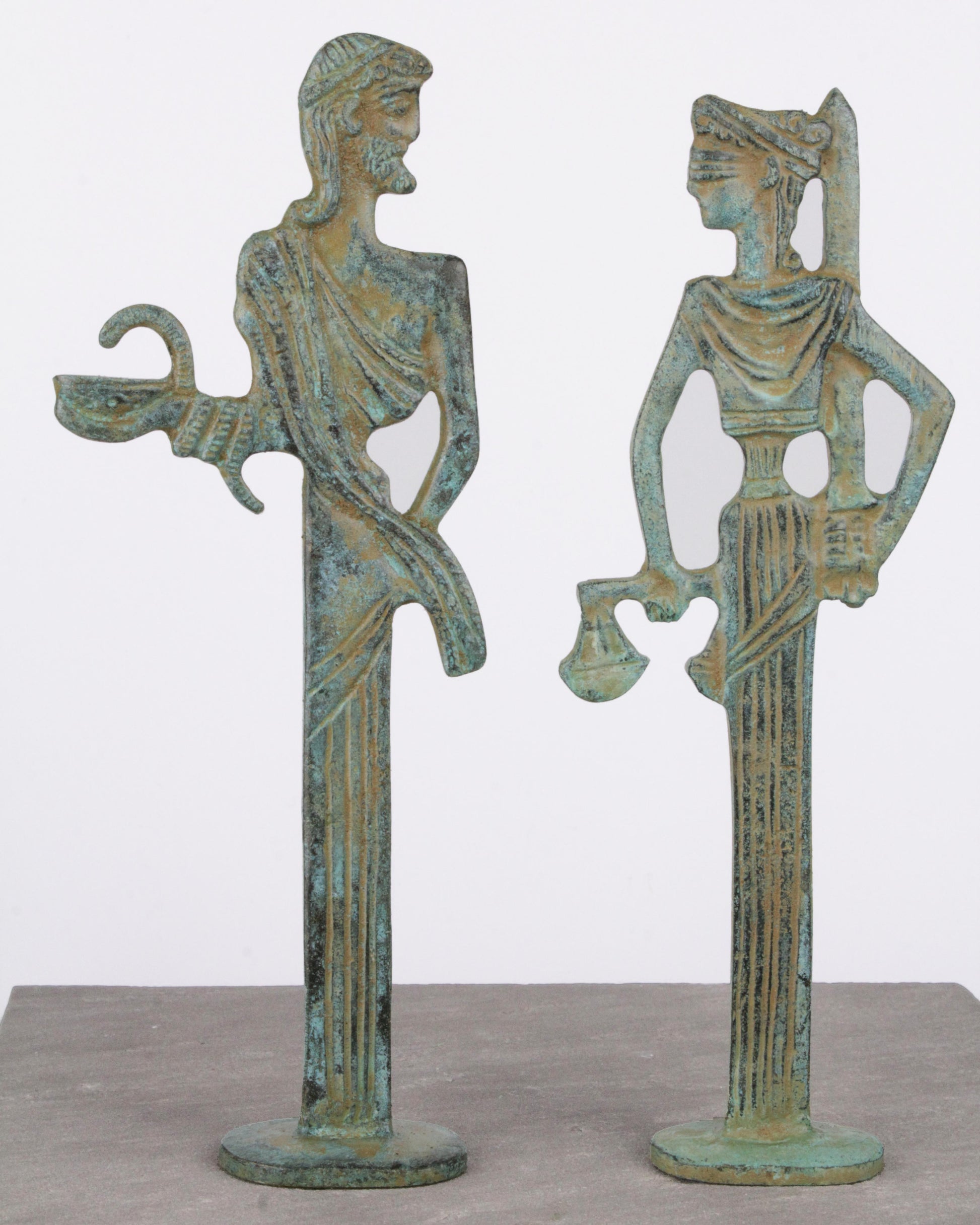 Asclepius Statue Bronze - God of Medicine