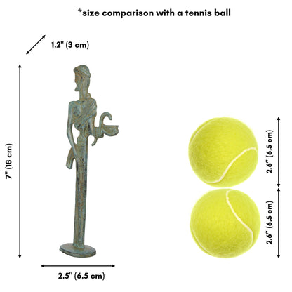 Asclepius Statue Bronze - God of Medicine