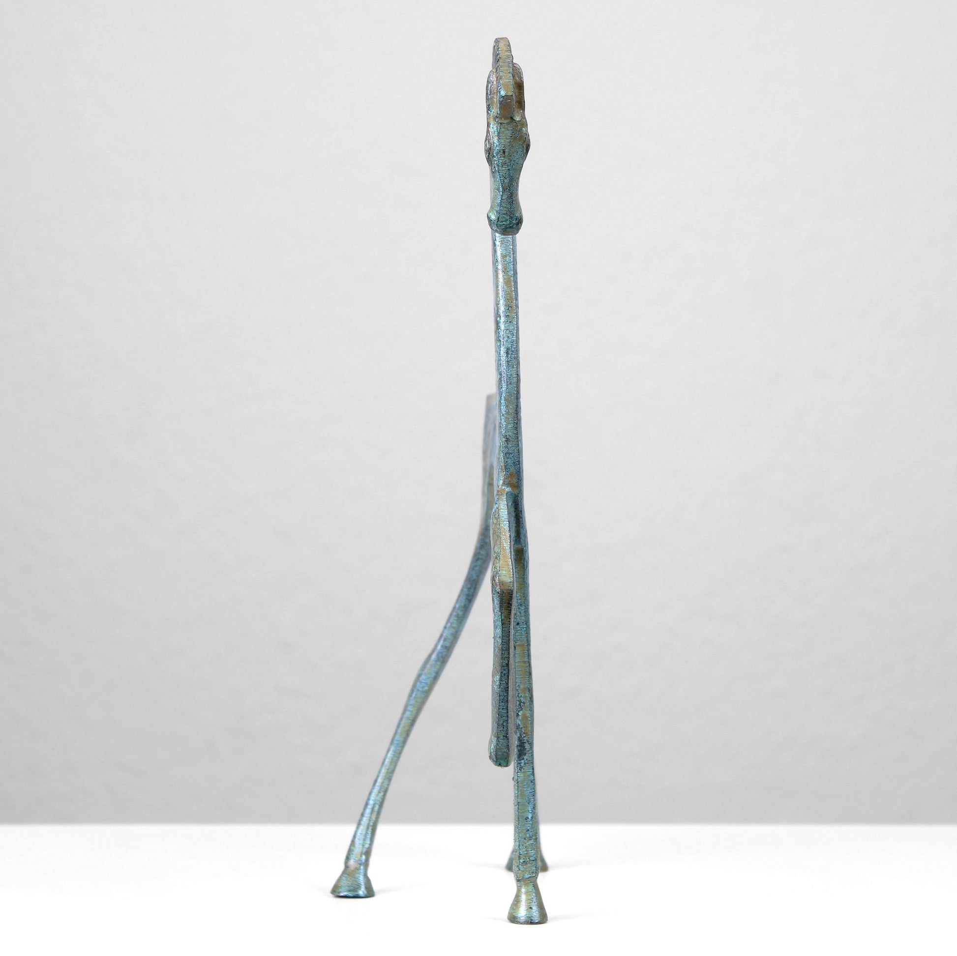 Greek Horse Statue in Bronze (Large)