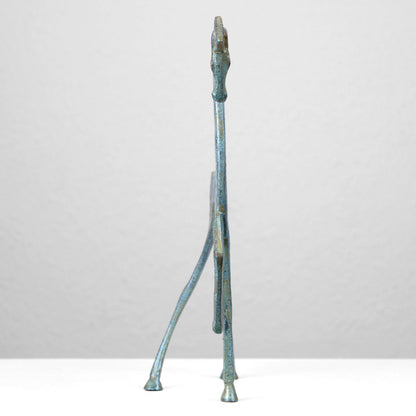 Greek Horse Statue in Bronze (Large)