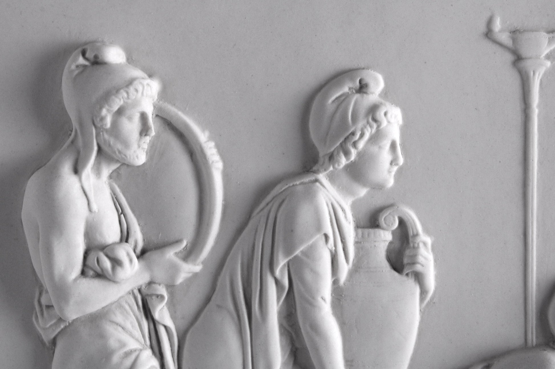 Priam Begging Achilles Bas-Relief