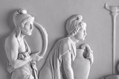 Priam Begging Achilles Bas-Relief