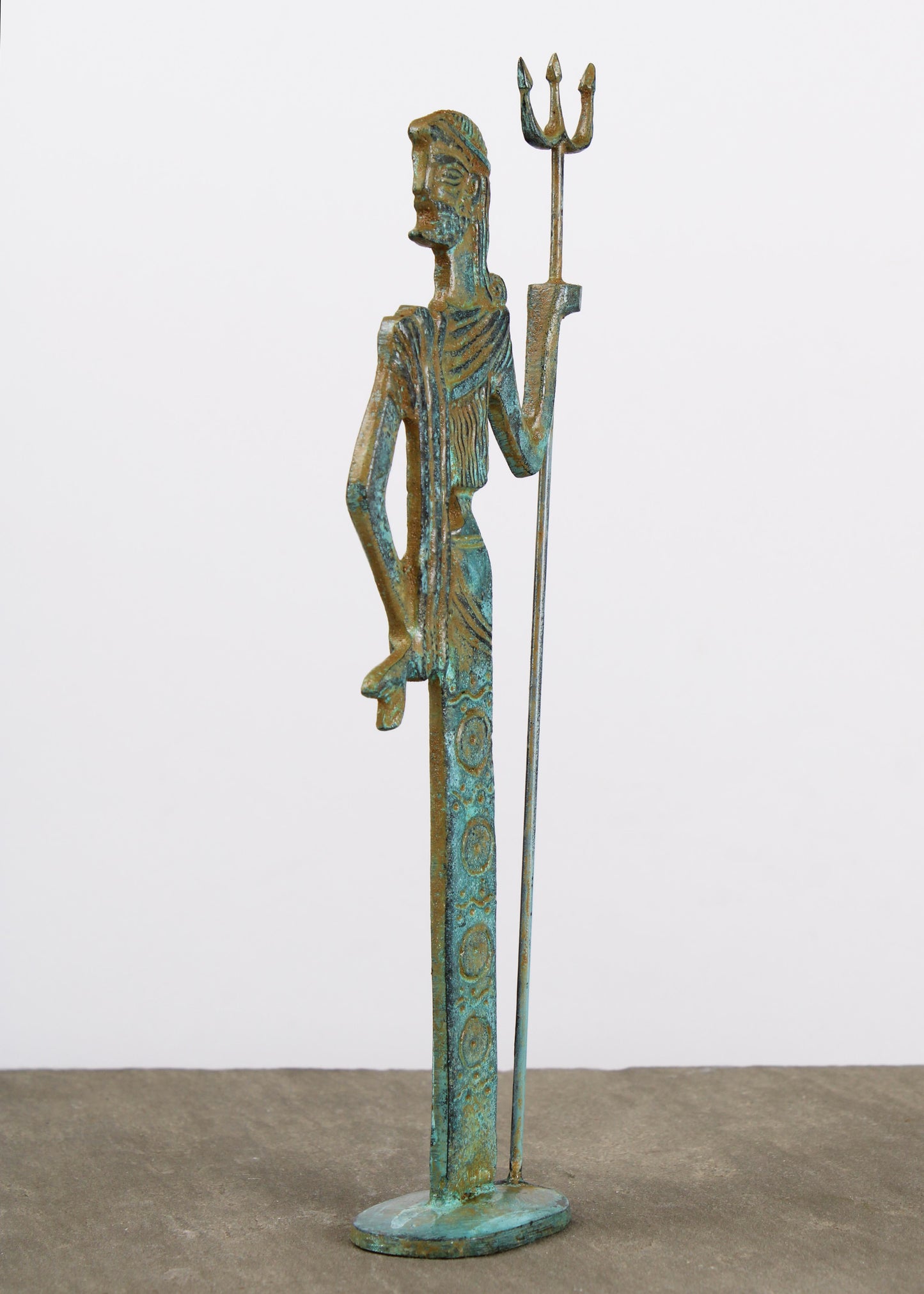 Poseidon Statue Bronze (Small) - God of the Sea