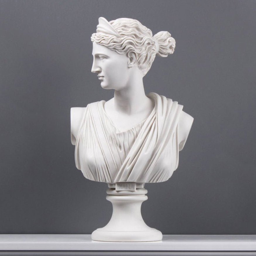 Diana Bust Sculpture 20.7 in