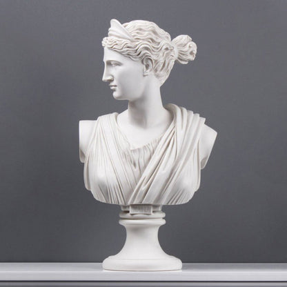 Diana Bust Sculpture 20.7 in
