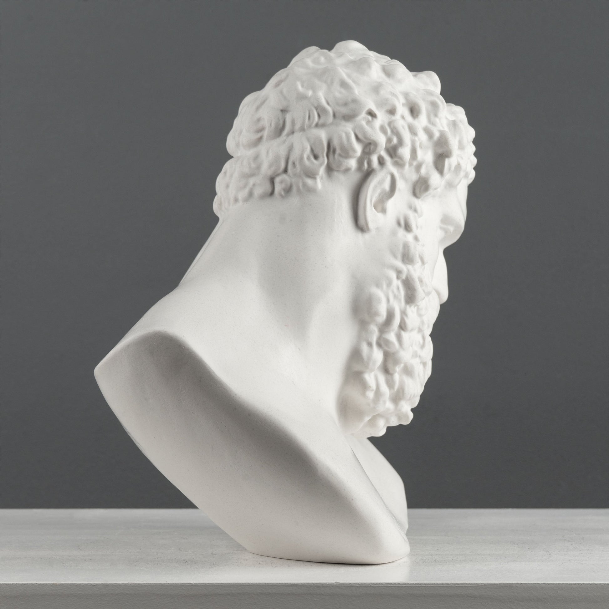 Hercules Bust Sculpture – Greek Hero of Might and Strength