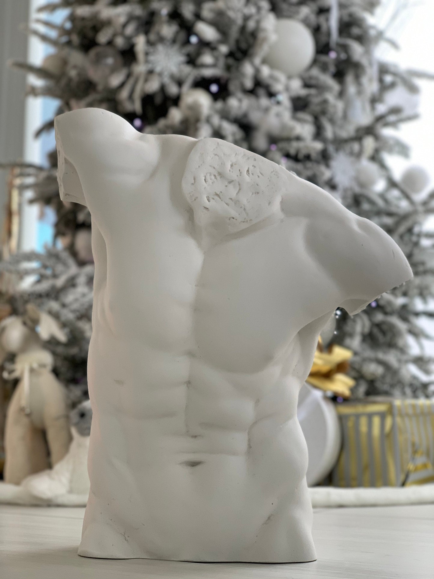 Male Torso Statue
