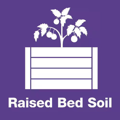 Organic Raised Bed and Potting Mix, All Natural Premium Soil 2 Cu. Ft., OMRI Listed
