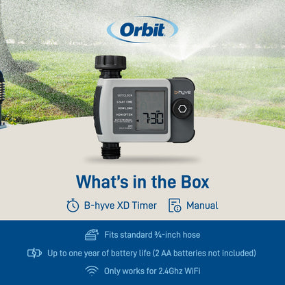 B-hyve XD 1-Outlet Bluetooth Hose Faucet Sprinkler Timer | 24511