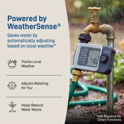 B-hyve XD 1-Outlet Bluetooth Hose Faucet Sprinkler Timer | 24511