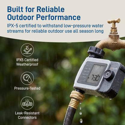 B-hyve XD 1-Outlet Bluetooth Hose Faucet Sprinkler Timer | 24511
