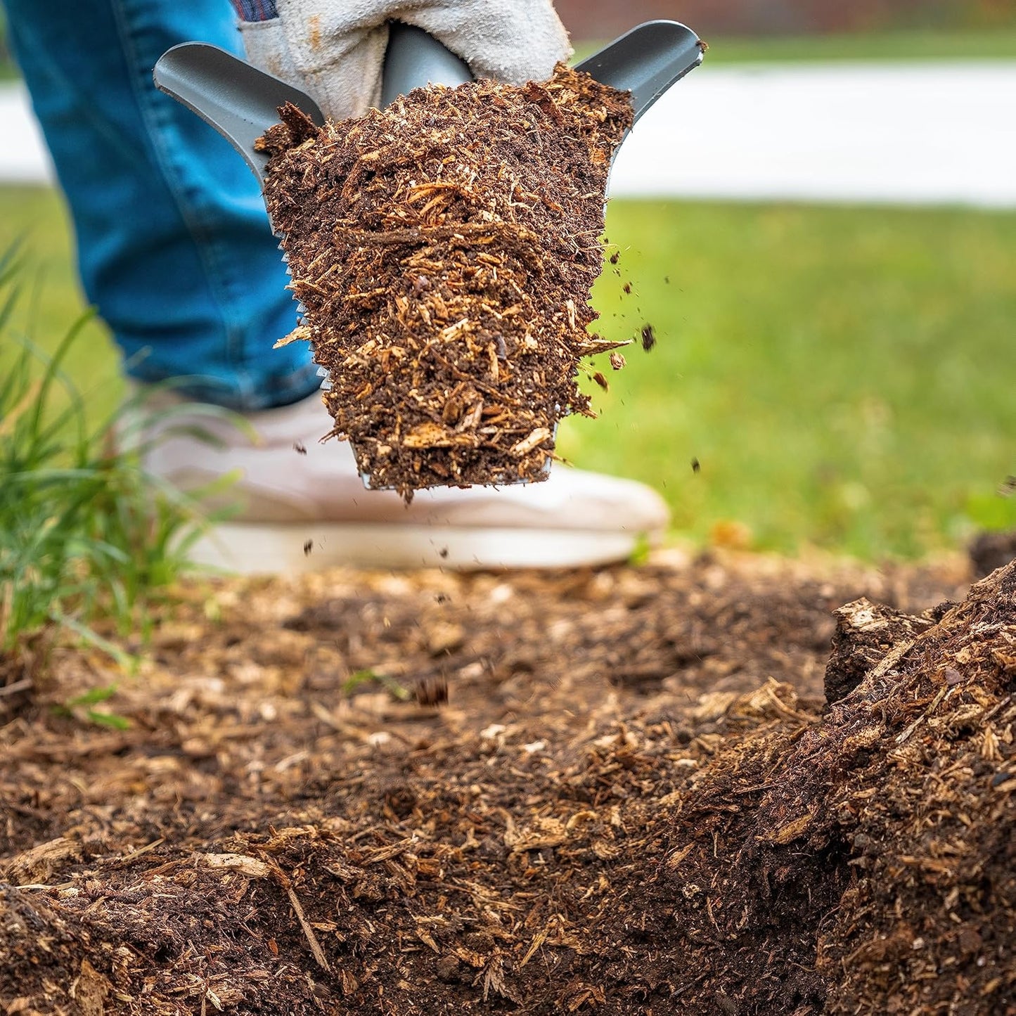 22411 Root Slayer Mini-Digger Shovel, Red