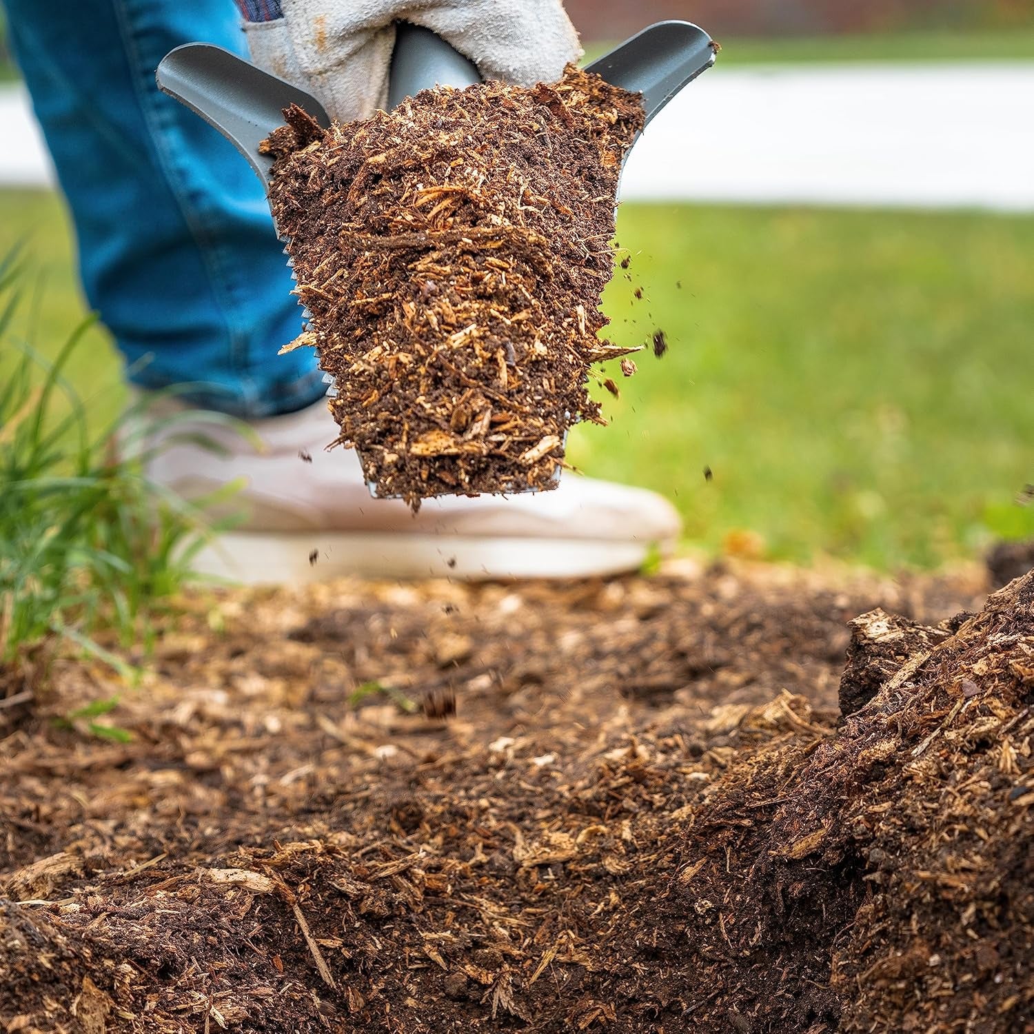 22411 Root Slayer Mini-Digger Shovel, Red