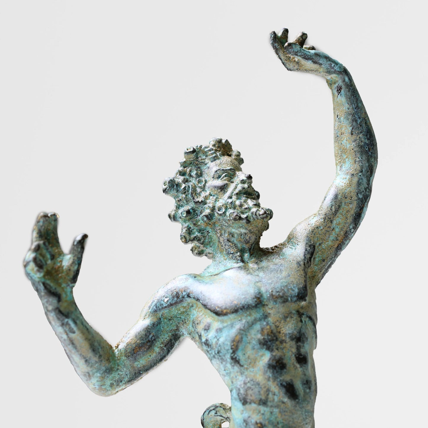 Dancing Faun Statue (Bronze)