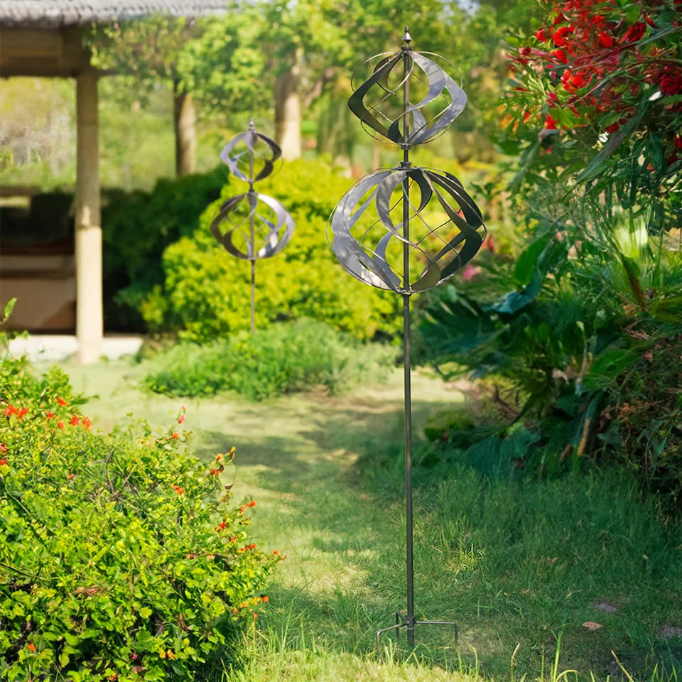 Dual Global Wind Spinner