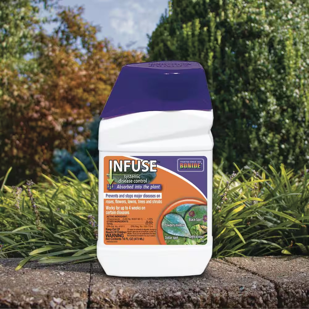 Infuse Systemic Disease Control, 16 Oz Concentrated Solution for Plant Disease Control, Long Lasting and Waterproof