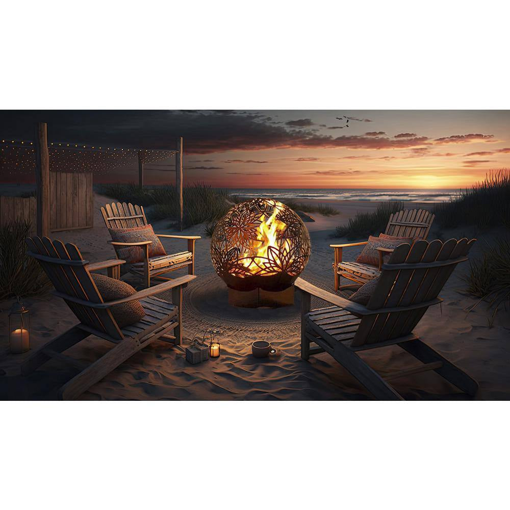 Bonfireball 50 In. round Stainless Steel Fire Pit