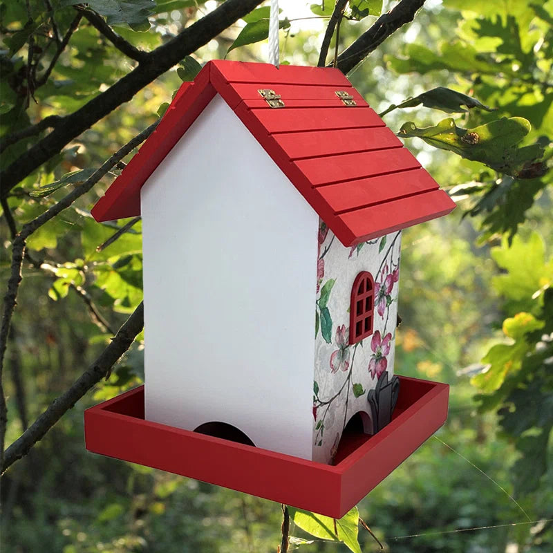 Homestyle Bird Feeder - Goldfinch & Clematis Print