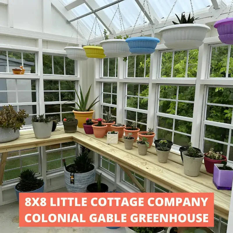 Colonial Gable Greenhouse