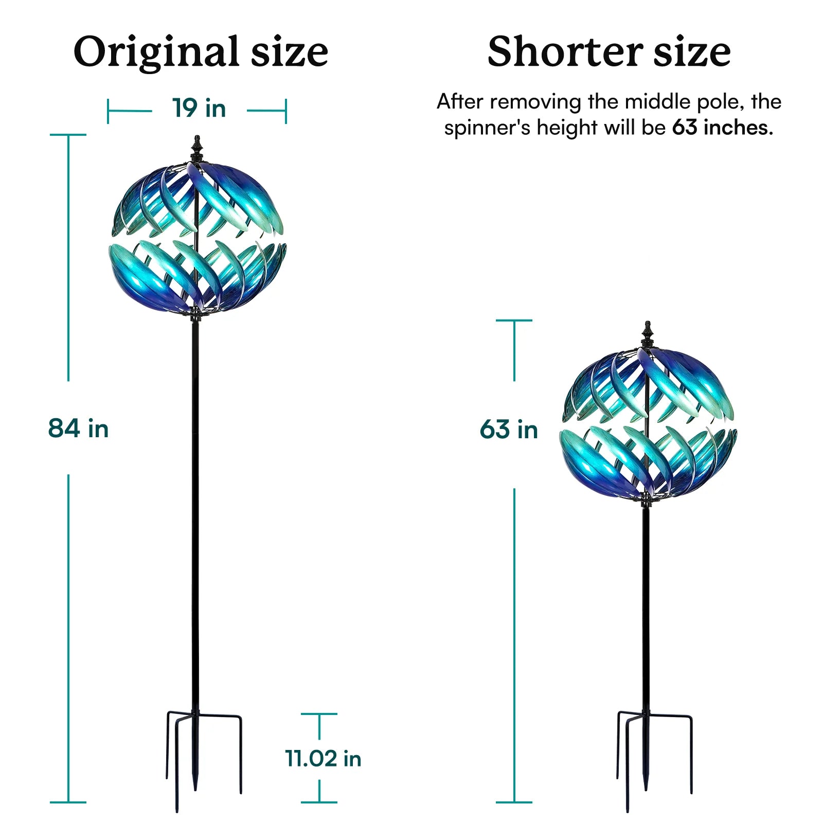 Dawn Globe Wind Spinner