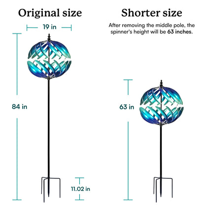 Dawn Globe Wind Spinner