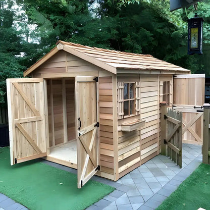 Boathouse Canoe & Kayak Storage Shed Kit