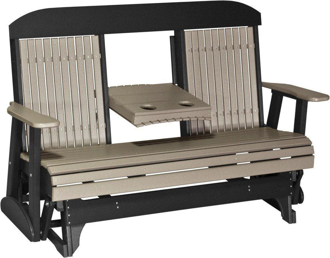 Classic Highback 5' Glider with Flip down Center Console