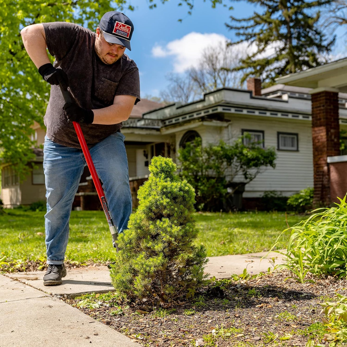 22911 Root Slayer Drain Spade XL, Root Slayer Drain Spade XL, Red