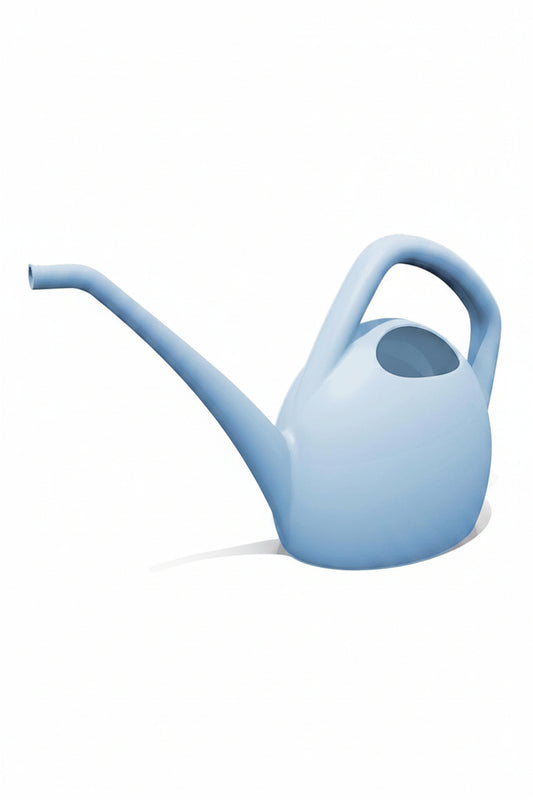 0.4-Gallon Blue Plastic Classic Watering Can